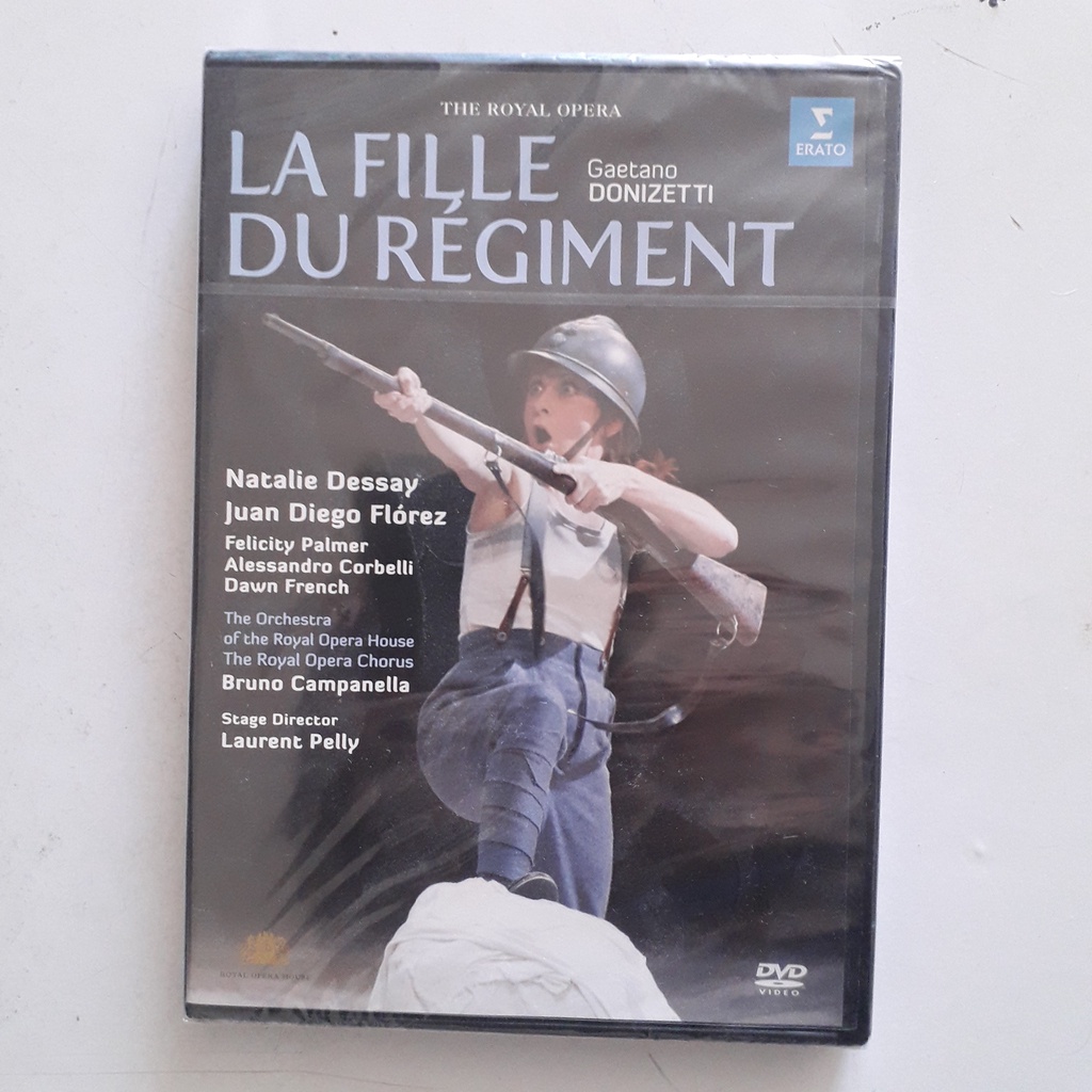 DVD The Royal Opera House & Chorus Bruno Campanella - La Fille Du Régiment - Gaetano Donizetti - Importado - Lacrado
