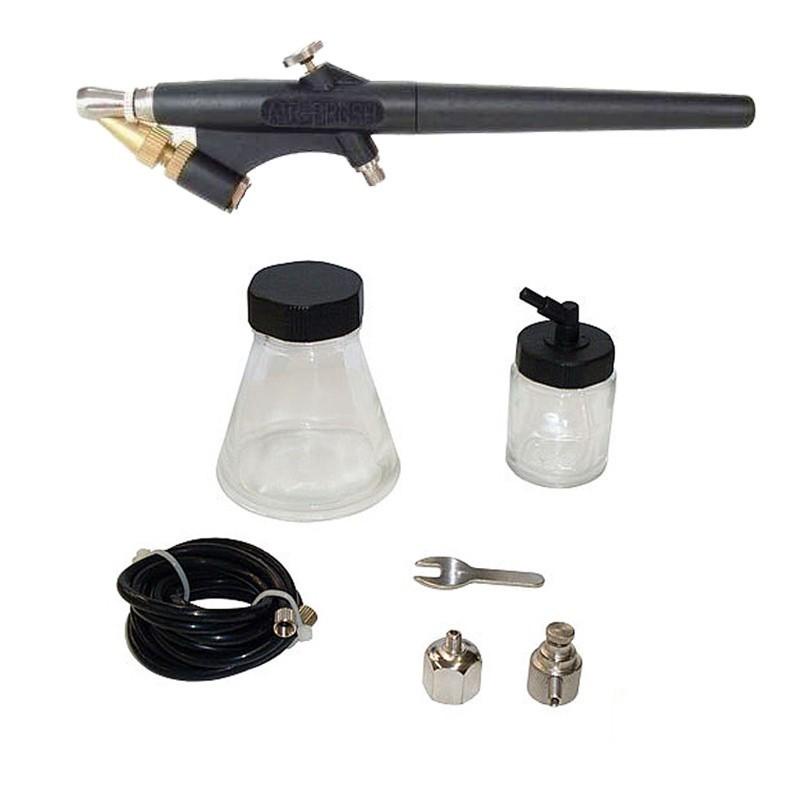Kit Aerógrafo 50 PSI Tipo Caneta c/ 6 Peças 9MV EDA em Oferta na Shopee