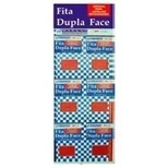 Cartela Fita Dupla Face Espelho Retrovisor Vhb 10 Adesivos