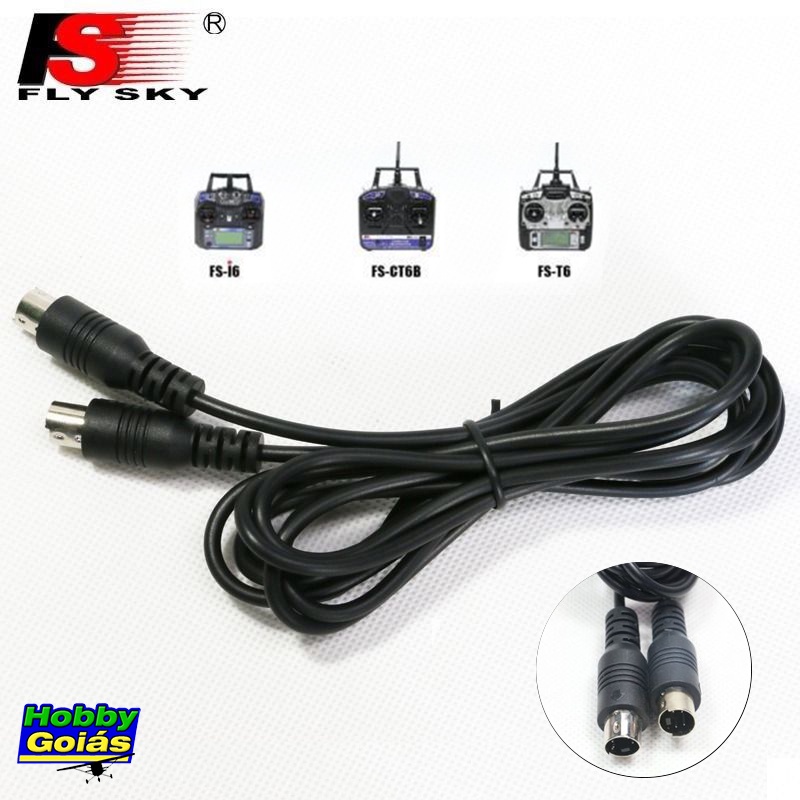 Cabo Trainer Treinamento Professor e Aluno Para Rádio Flysky Plug PS2 PS2/PS2 FS-i6 Hobbies
