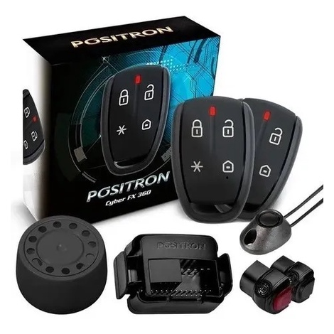 Alarme Automotivo Positron Universal Cyber Fx360