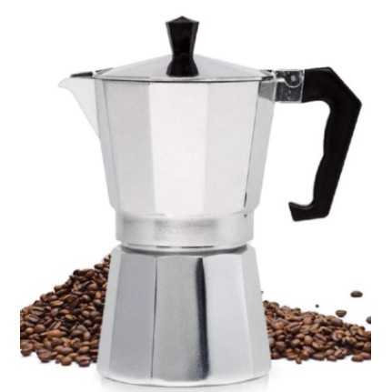Cafeteira Moka Express 9 xícaras manual italiana Café Expresso Aluminio