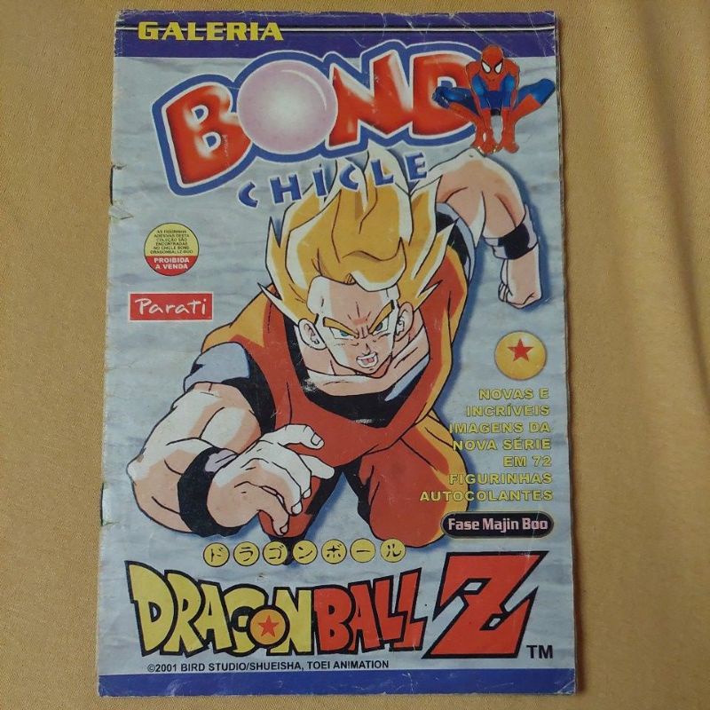 Album Dragon Ball Z Bond Majin Boo Escorrega O Preço