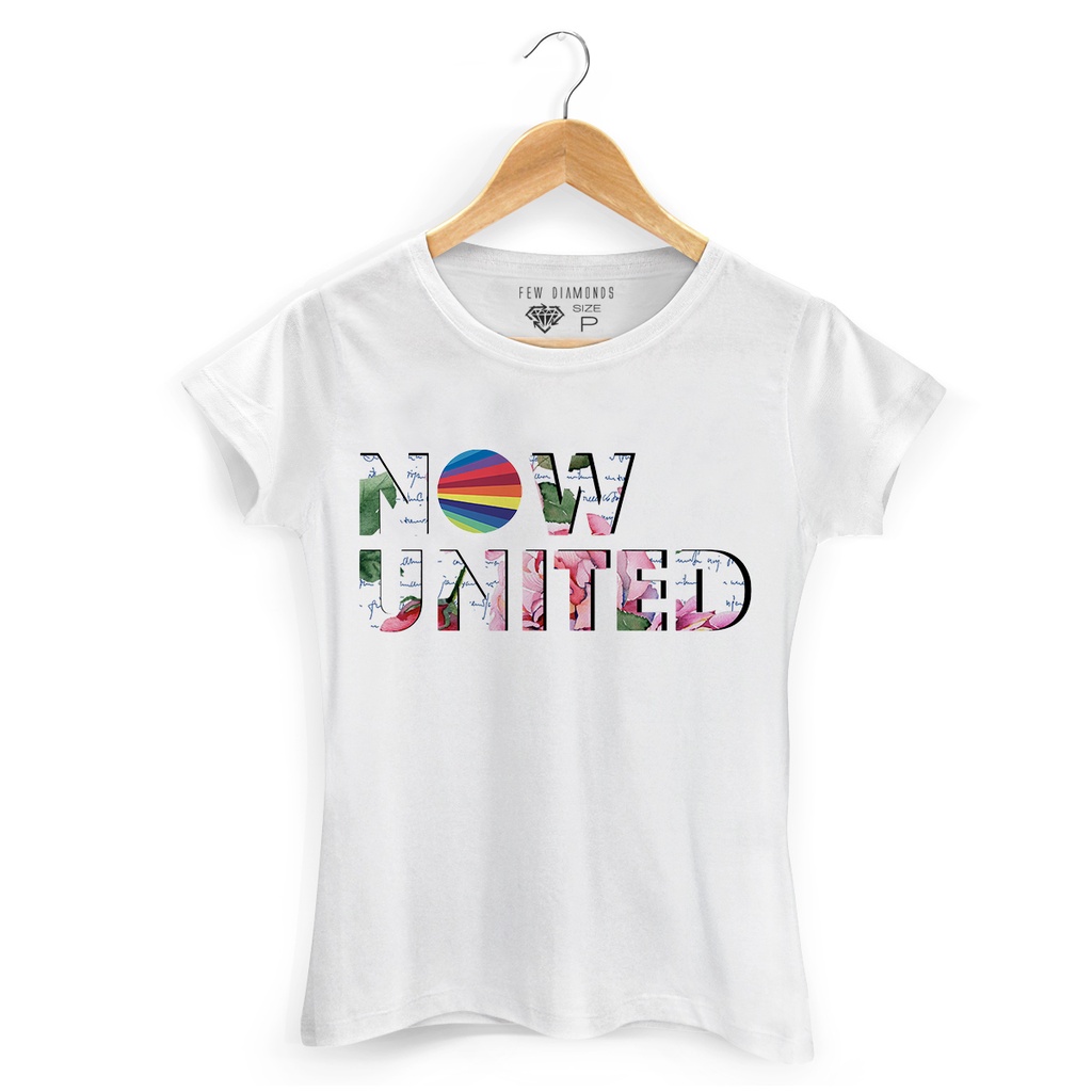 Camiseta Now United Feminina Camisa Baby Look - Camisa Feminina Now United Baby Look