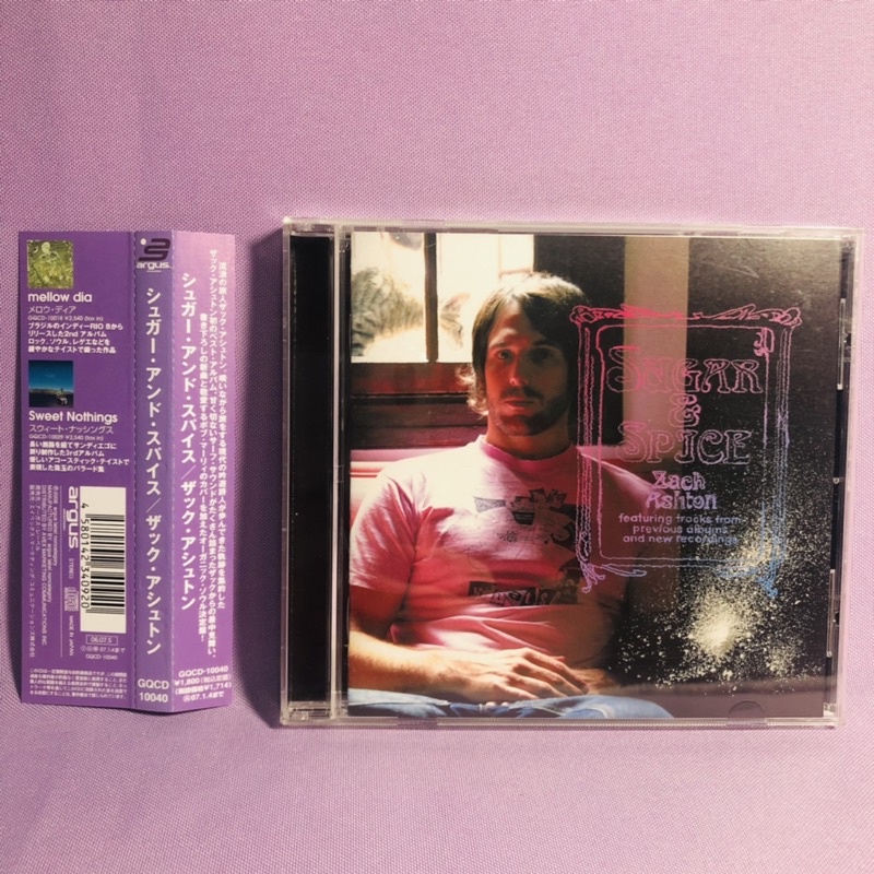 Cd Zach Ashton - Sugar & Spice- Japão