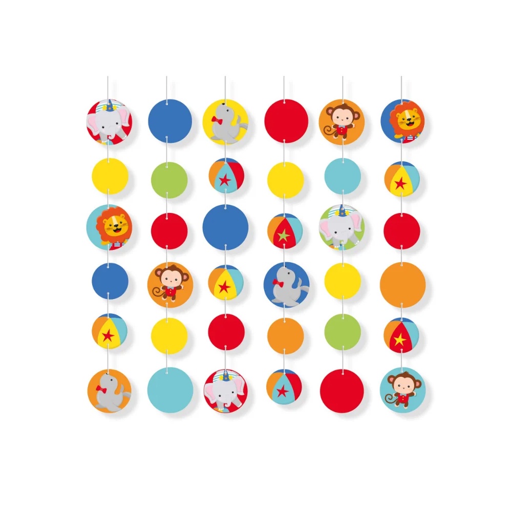 Cortina Decorativa - Festa Circo 2 - 01 unidade - Cromus - Rizzo Festas em Oferta na Shopee