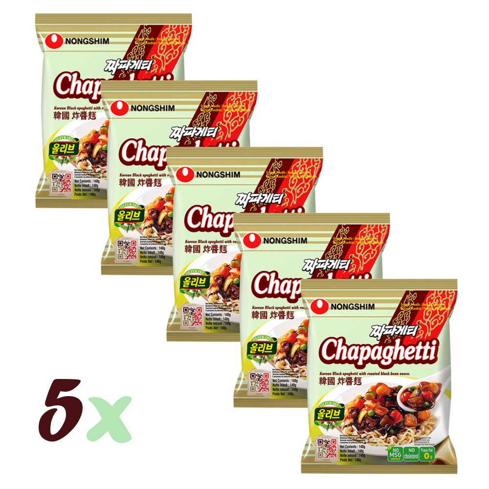 Kit Lamen Coreano Chapaghetti Kpop 5 Unidades