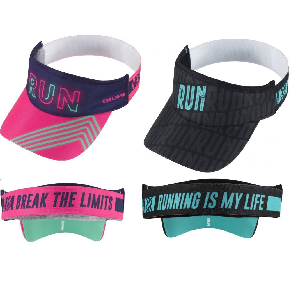 Viseira Para Corrida E Triathlon HUPI - Kit 02 Viseiras Run - Sports & Outdoors