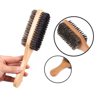 Escovinha Disfarce Escova Hard Soft 360 Waves 2 Lados Escova Dupla Face Soft Cerdas javali