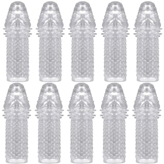 PACK 10 Capa Peniana Silicone Extensora Engrossa Aumenta - SEX SHOP em Oferta na Shopee