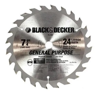 SERRA CIRCULAR 7.1/4" 24 DENTES 71-727 BLACK DECKER em Oferta na Shopee