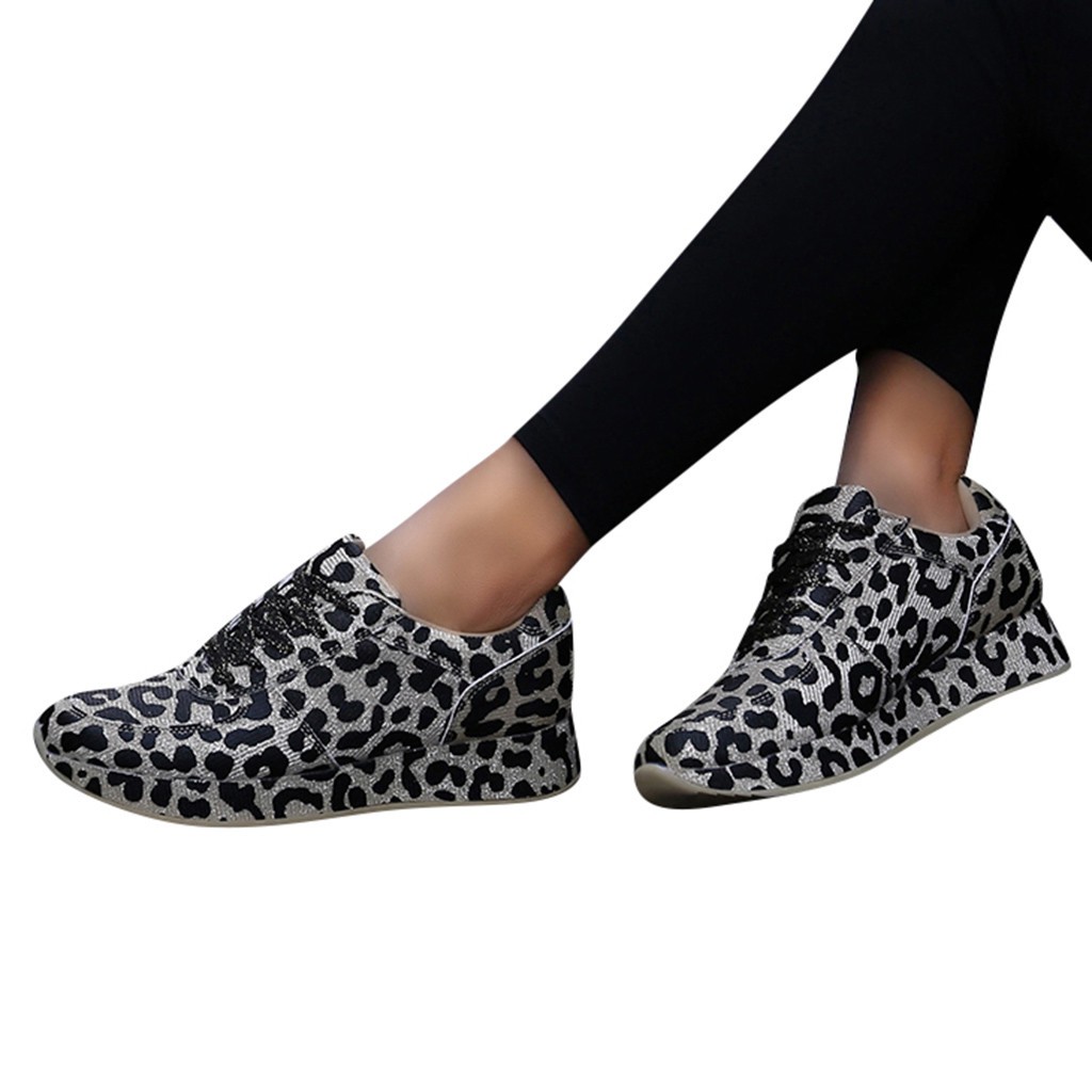 gray leopard print shoes