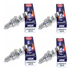 Jogo 04 Velas Cb 600f Hornet 2005 2006 2007 2008 2009 2010 2011 2012 2013 2014 2015 2016 Original Ngk Iridium Cr9ehix9