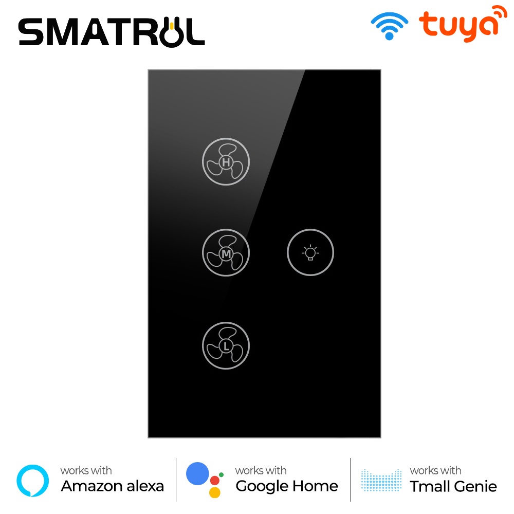 interruptor-de-claro-do-ventilador-teto-inteligente-tuya-alexa-smart