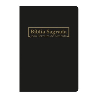 Bíblia Sagrada ARC Grande | Capa Brochura Preta