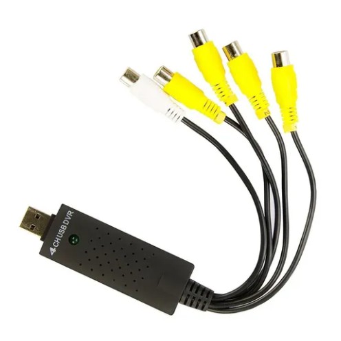 Placa De Captura Usb Dvr 4 Canais Câmera Pc Vídeo Segurança 4 Canais Sistema de Vigilância XT-2037 XTRAD em Oferta na Shopee