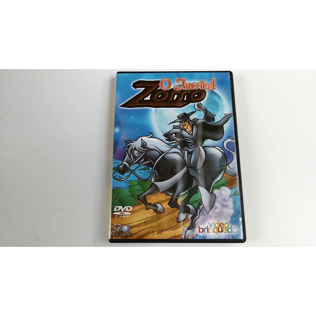 DVD O Incrivel Zorro Semi Novo