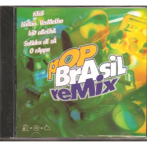 Cd Pop Brasil Remix Titas, Dj Cuca Meme Corello Dudu Marote