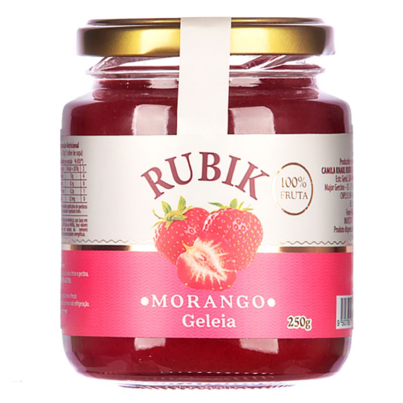 Geleia de Morango Rubik 250gr