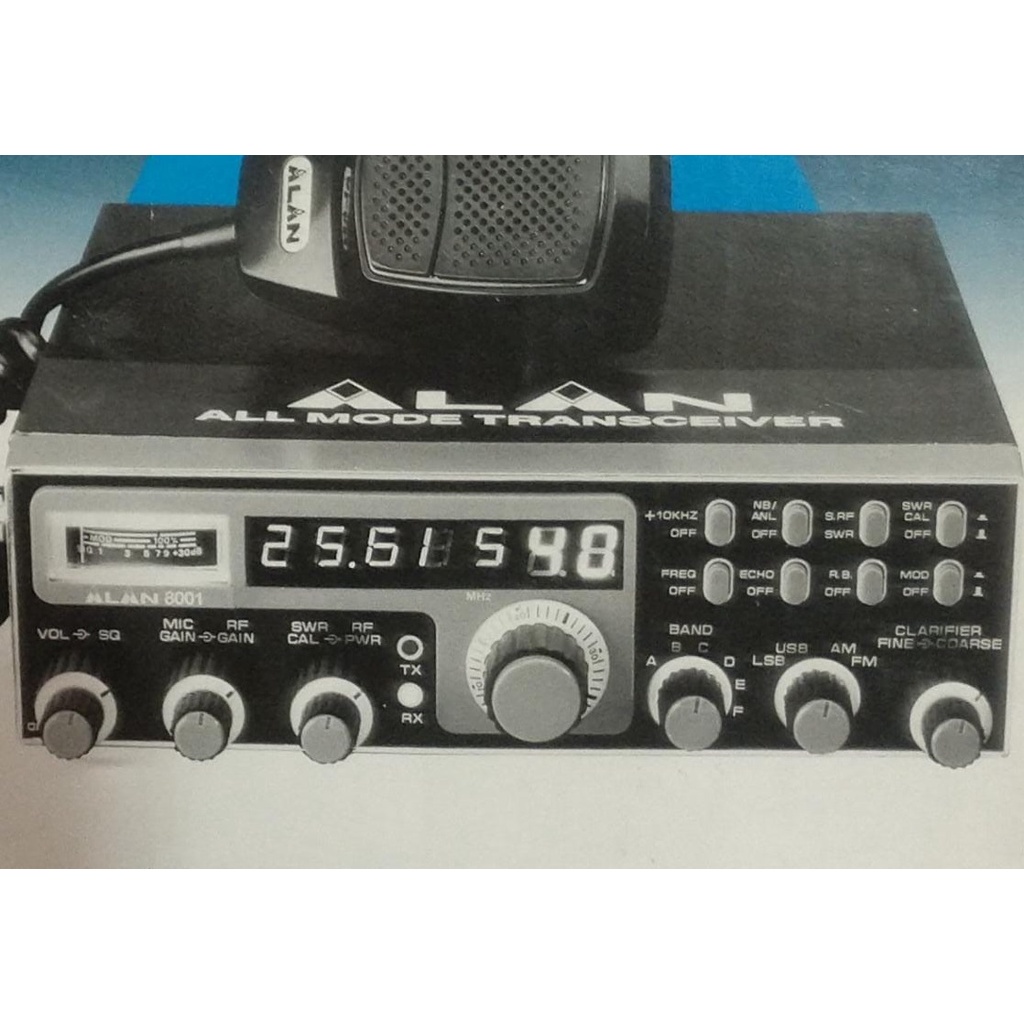 Radio Alan 8001 Faixa Do Cidadão Px - Na Caixa
