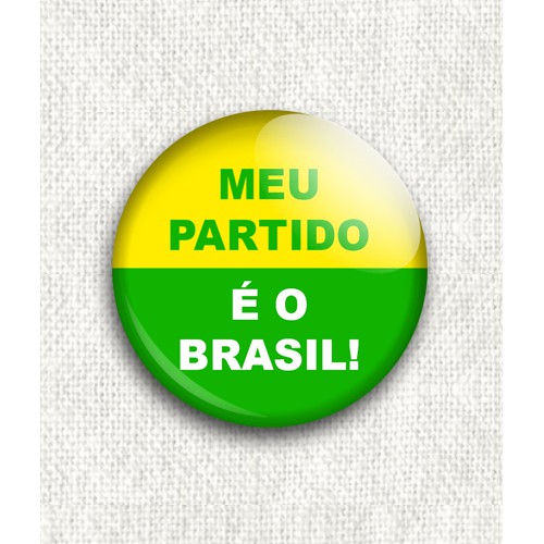 Boton Meu Partido E O Brasil Shopee Brasil