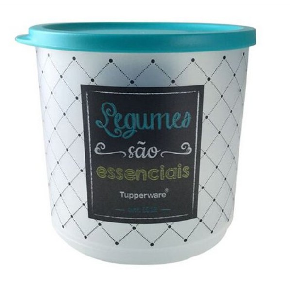 TUPPERWARE REFRI LINE REDONDO LEGUMES BISTRÔ 1,1 LITRO