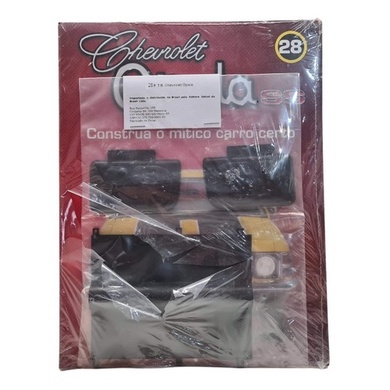Fascículo Nº 28 Chevrolet Opala Ss Amarelo Metal Salvat 1:8