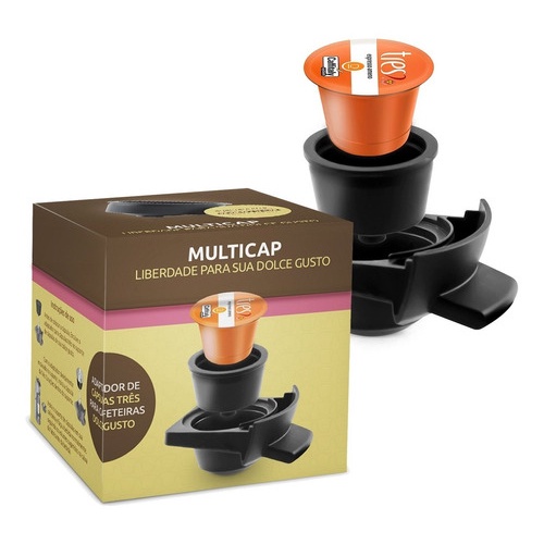 Adaptador Cápsulas 3 Corações Para Dolce Gusto - Multicap