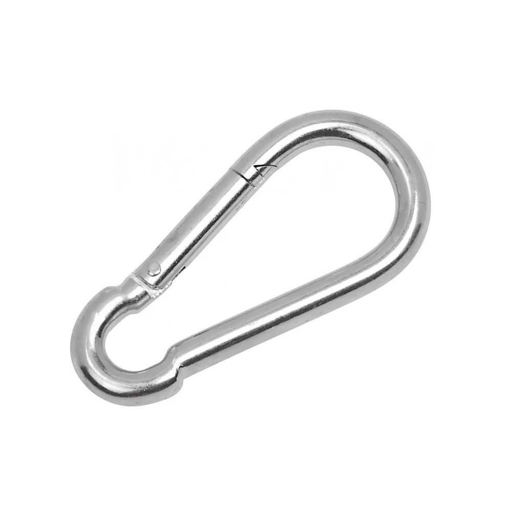 Mosquetão Engate Rápido Aço Inox 316 DIN 5299 Todos Tamanhos