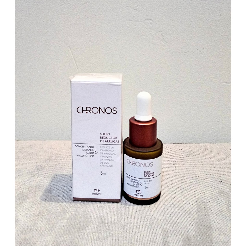 Elixir Redutor de Rugas Natura Chronos | Shopee Brasil