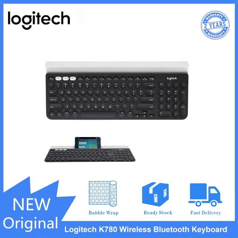 Logitech K780 Teclado multi-device Sem Fio/Bluetooth & 2.4 GHzfor Windows , Mac , Chrome OS , iOS , Android