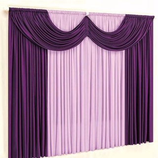 Cortina Paris 2,00m x 1,70m Para Janela Sala Ou Quarto Varão Simples