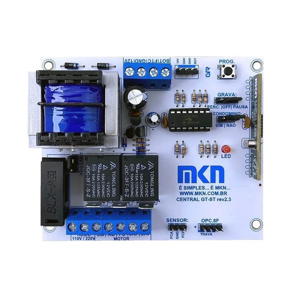 Central Placa de Comando para Portão Automático compativel Peccinin Gatter em Oferta na Shopee