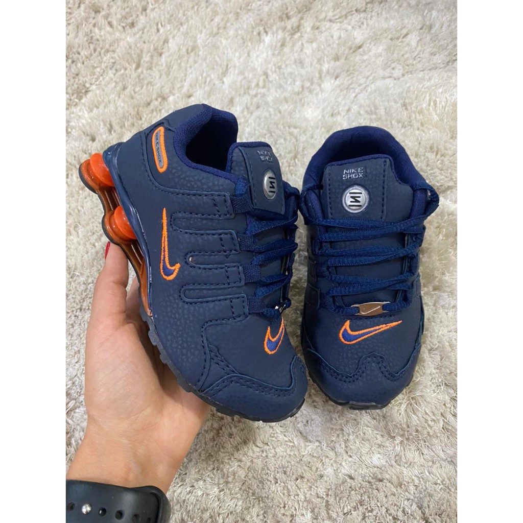 Tenis nike hot sale shox infantil