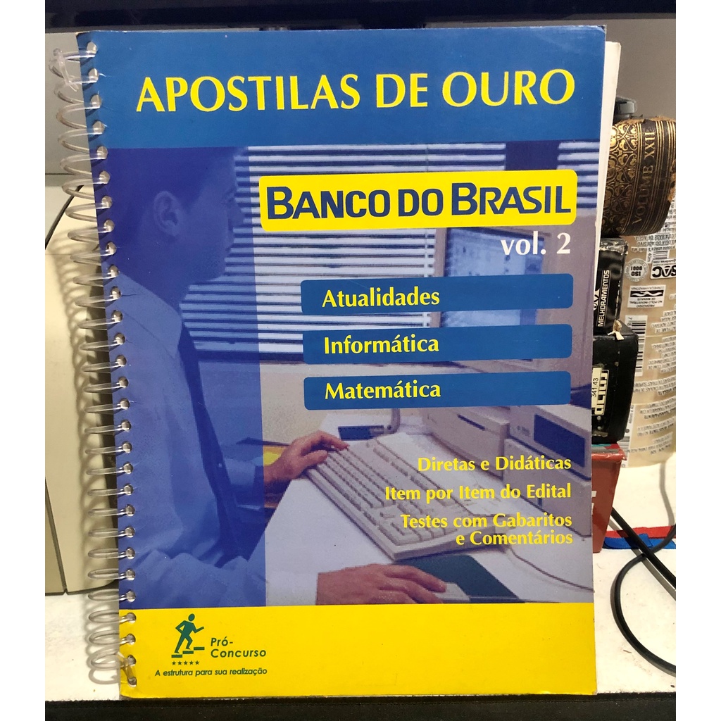 Apostilas De Ouro - Banco Do Brasil - Vol. 2 - Atualidade, Informática e Matemática