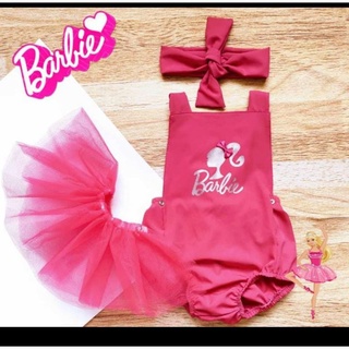romper Barbie acompanha saia de tuler