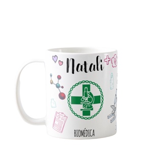 Caneca Biomedicina Presente Criativo Profissão Biomédicos