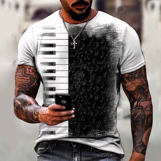 Camiseta Masculina Musica Teclado em Oferta na Shopee