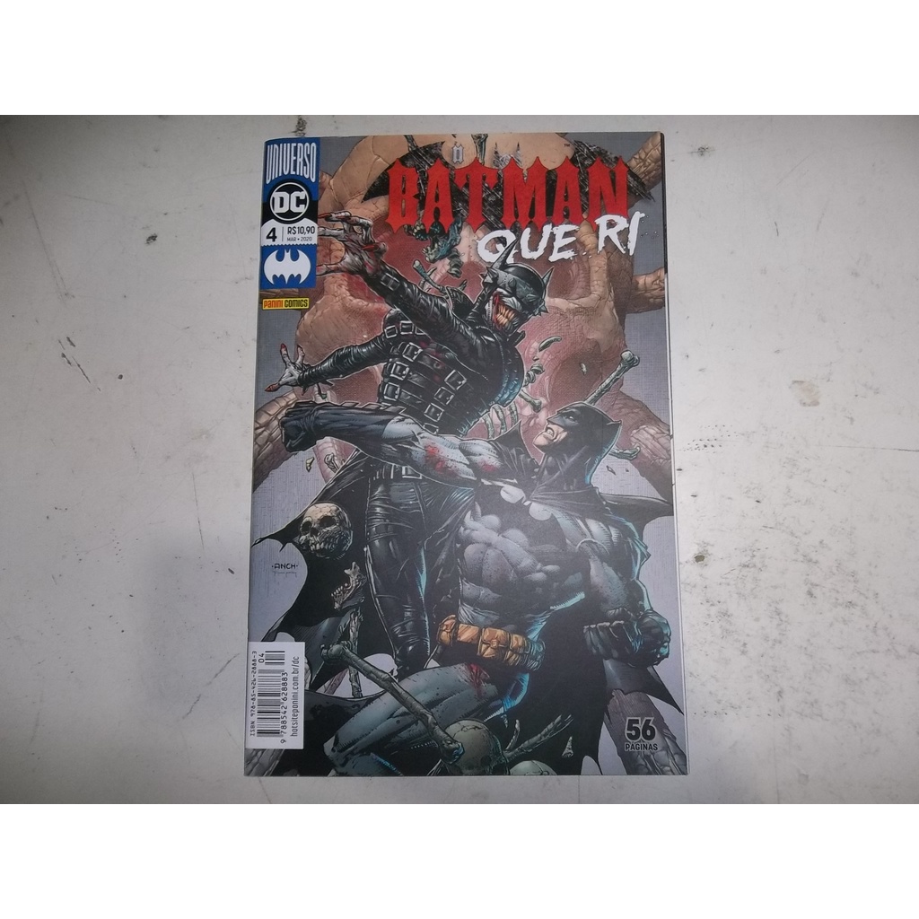 Hq Batman Que Ri 4 Panini Mar Shopee Brasil