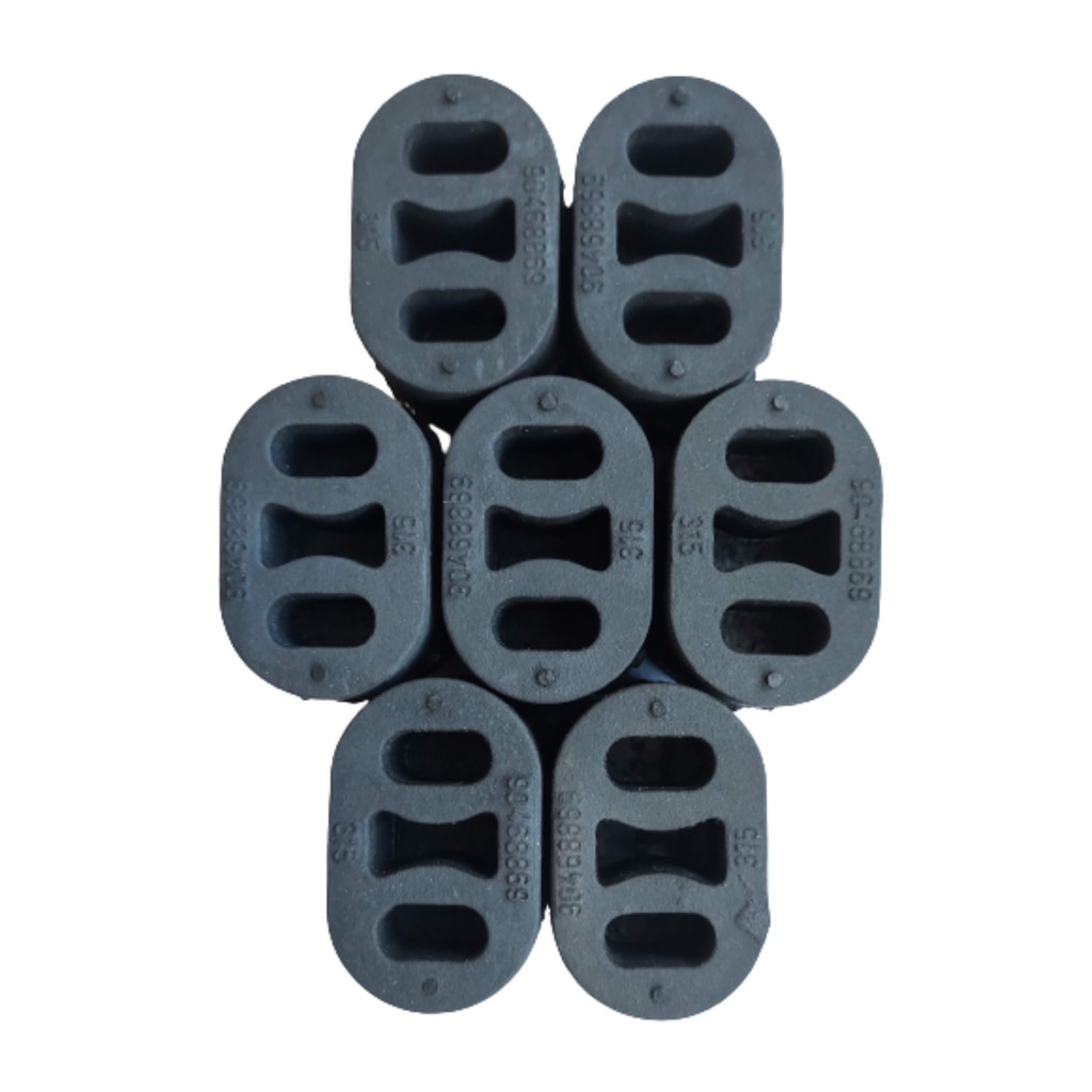 Borracha Coxim Escapamento Montana Kit 7 Unidades