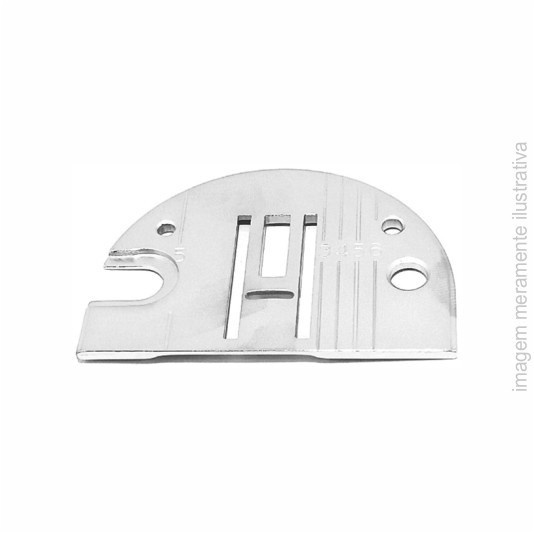 CHAPA DOMÉSTICA SINGER ZIG-ZAG 6MM 531663.
