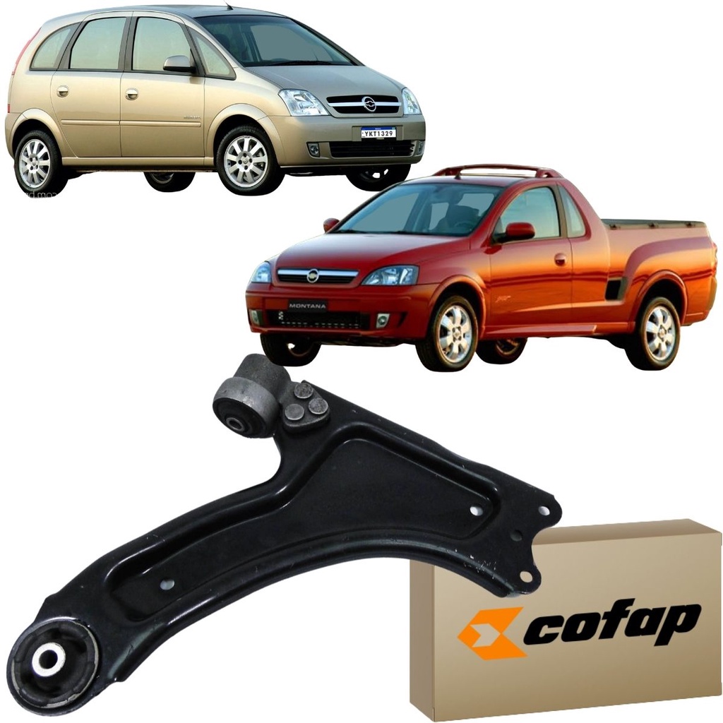 Bandeja Lado Esquerdo Balança Original Cofap Meriva 2003 2004 2005 2006 2007 2008 2009 2010 2011 2012 Montana em Oferta na Shopee