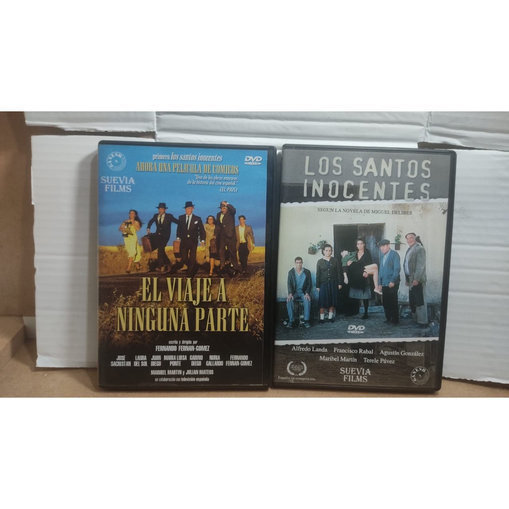 Los Santos Inocentes & El Viaje a Ninguna Parte - Importado (DVD Original)