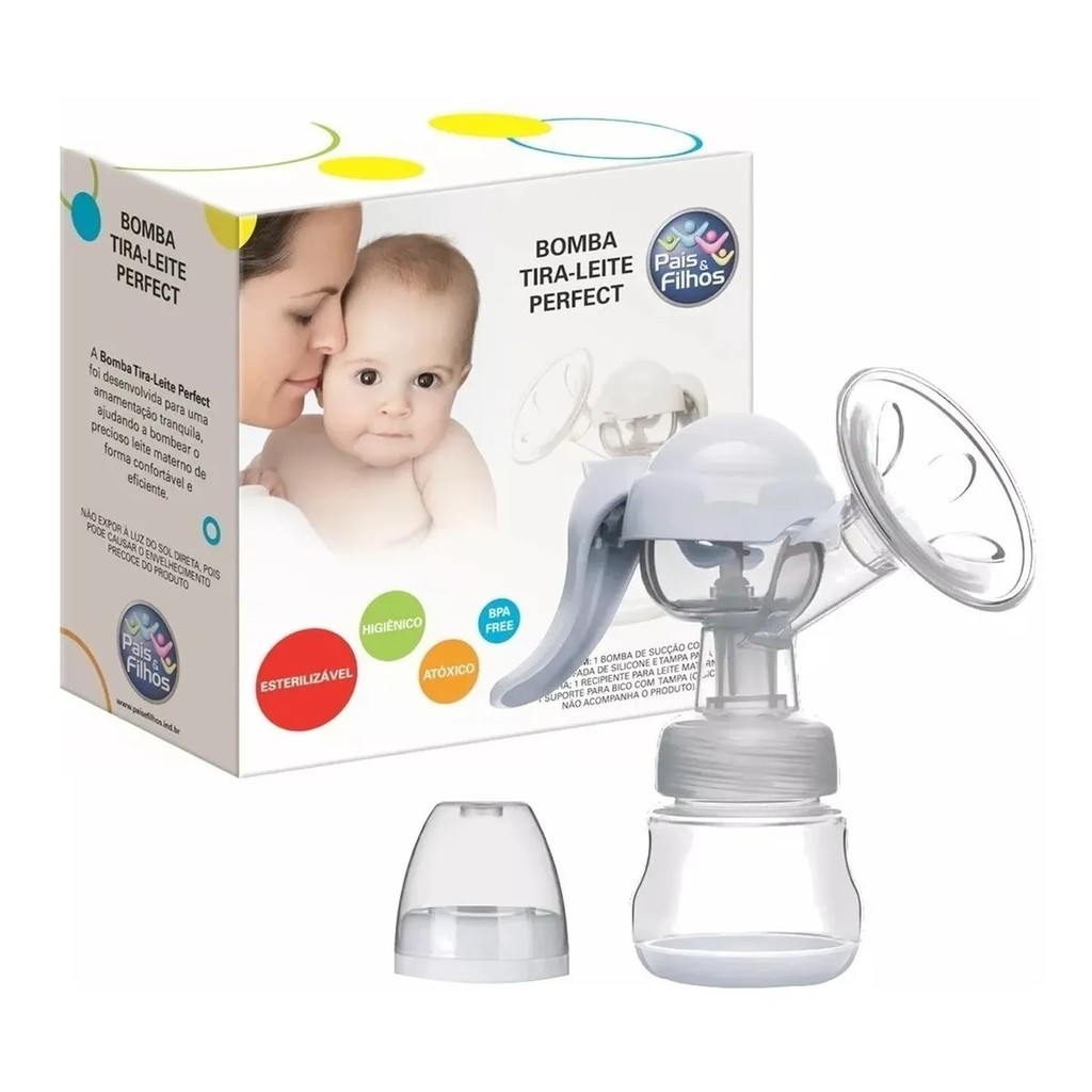 Bombinha Para Tirar Leite Para Bebe Amamentaçao - Original -