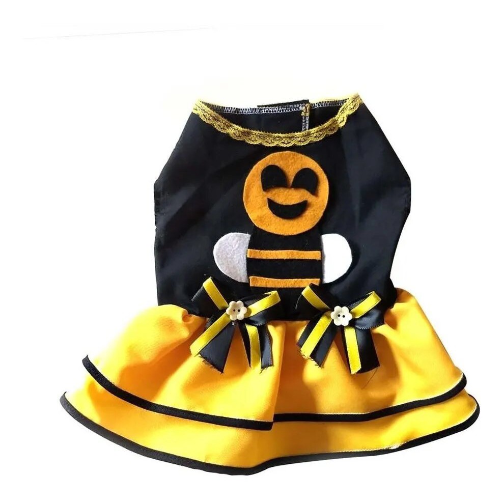 Roupa Pet Fantasia Abelhinha, ,caes , Cachorrinha N.05 — R$ 69,90 em Shopee