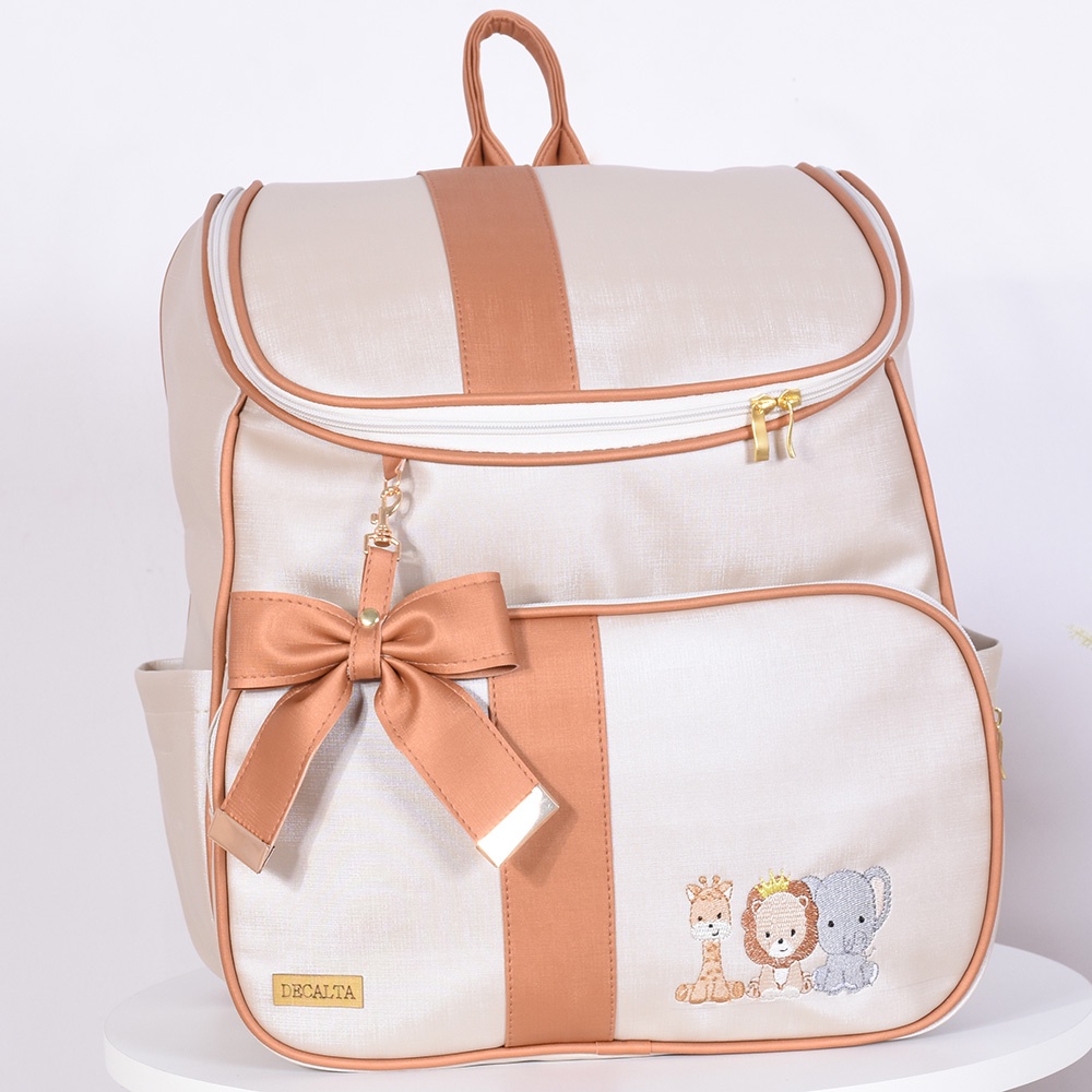 Mochila Maternidade Safári - Belaa Baby