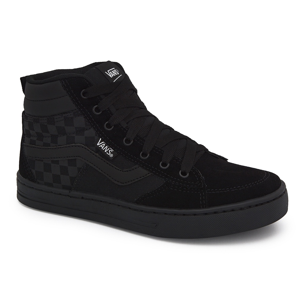 Tênis Vans Old Skool Cano Alto Médio Preto Masculino Feminino