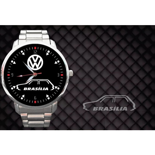 3 Relógio Brasília Volks Vw Fusca Kombi Air Kit 3 Peças Top