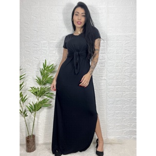 Vestido Amamentação Longo - Dia a Dia - Gestante - Maternidade em Oferta na Shopee