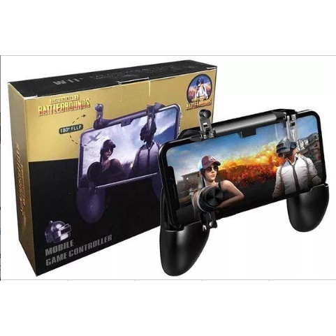 Suporte/Controle De Celular Joystick Com Gatilho R1 X L1 Mobile/Game Pubg Controller W11+